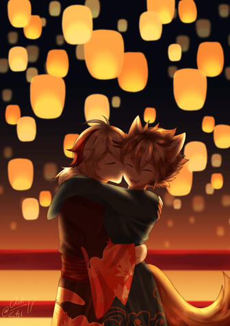 kazuha zine half-body